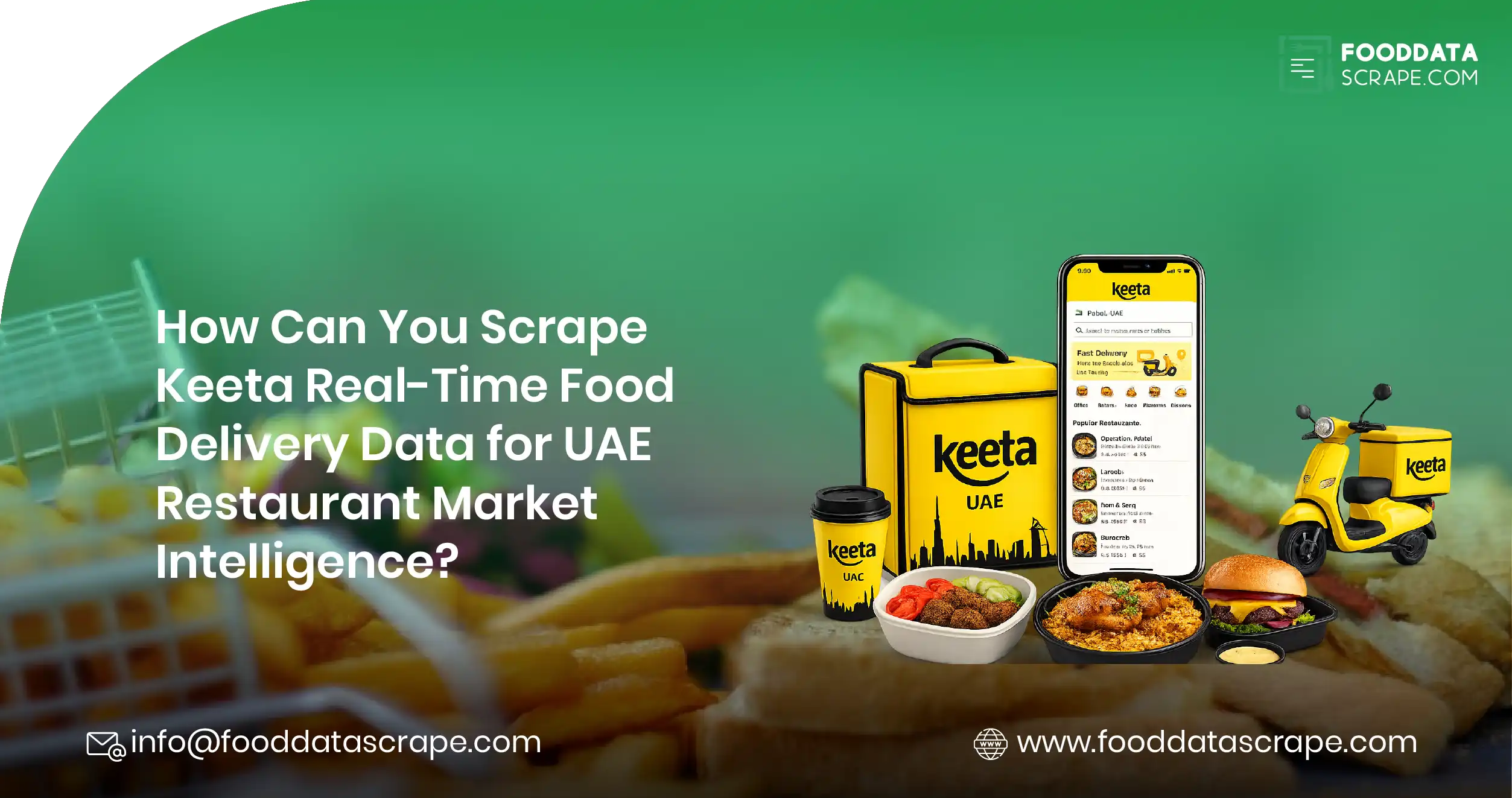 Keeta Food Delivery Data Scraping UAE